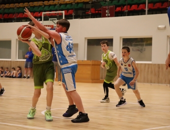 Jurbarke vyko Vidurio Lietuvos vaikų krepšinio lygos turas