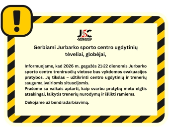 2026 m. gegužės 21-22 d. bus vykdomos pratybos
